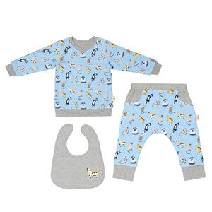 Funny Cats Reversible 3 Piece Gift Set