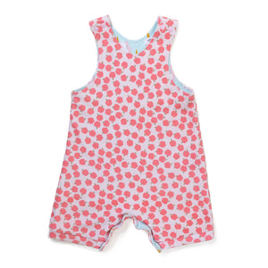 Unicorns and Apples Organic Reversible Romper