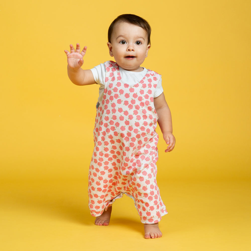 Unicorns and Apples Organic Reversible Romper