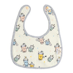 Mummy and Me Bubble Tea Organic Reversible Bib