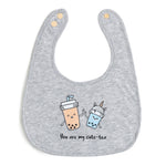 Mummy and Me Bubble Tea Organic Reversible Bib