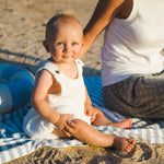 Coconut Muslin Bubble Romper