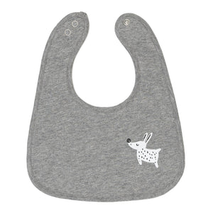 Colourful Dogs Organic Reversible Bib