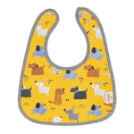 Colourful Dogs Organic Reversible Bib