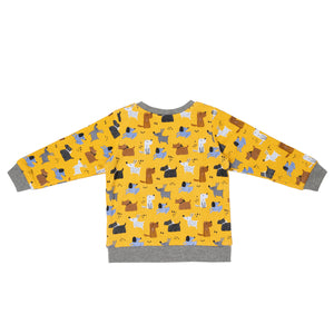 Colourful Dogs Reversible Jumper