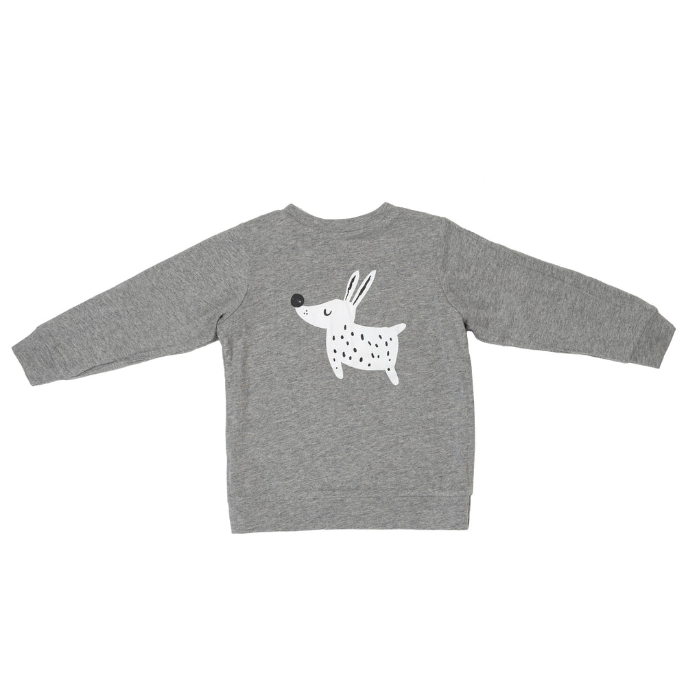 Colourful Dogs Reversible Jumper