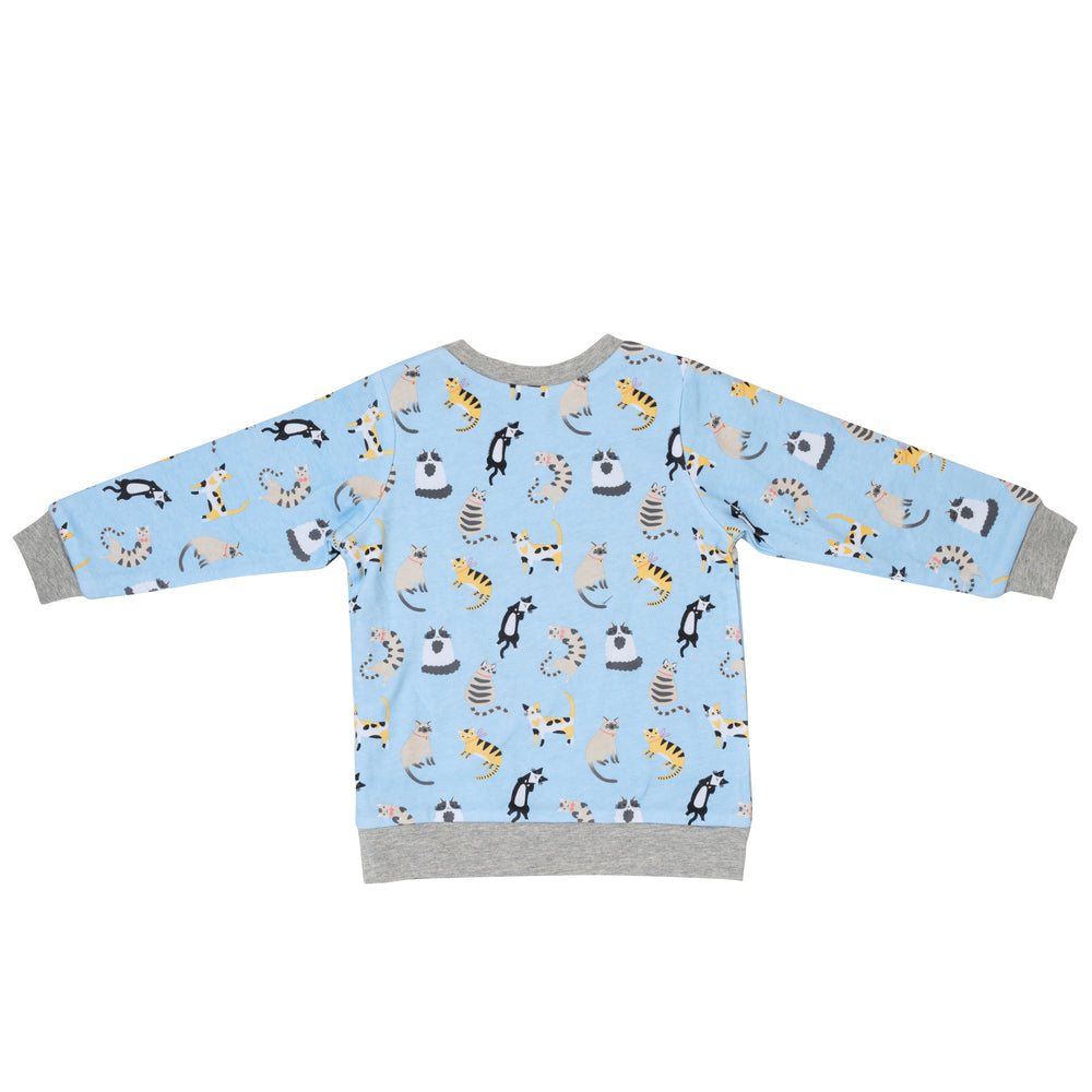 Funny Cats Reversible Jumper