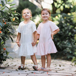 Little Girl's Vanilla Muslin Dress