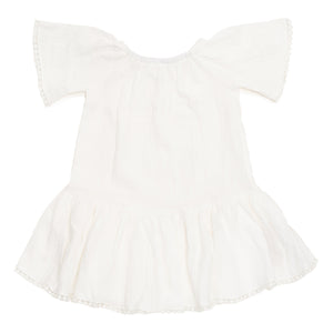 Cotton Pigs | Little Girl's Vanilla Muslin Dress Cotton Pigs | Little Girl's Vanilla Muslin Dress